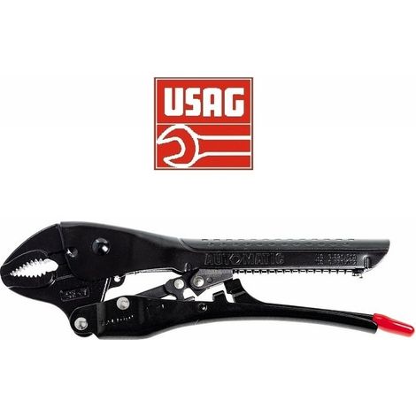 Usag 134 K pinza autobloccante automatica con ganasce concave - 150 mm