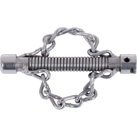 Outil de nettoyage de tuyaux avec 2 chaînes lisses, 16 mm