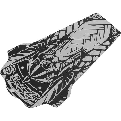 Garde-boue avant et arrière polyvalent pour VTT, vélo pliant et descente - Modèle Warrior (1/5)