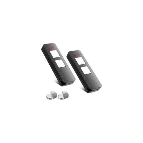 Lot de 2 Télécommande Pour Porte de Garage 868 MHz - 2 Canaux - Compatible avec Sommer S10019-00001, 4018V000, 4019V000 - Rolling Code (1/5)