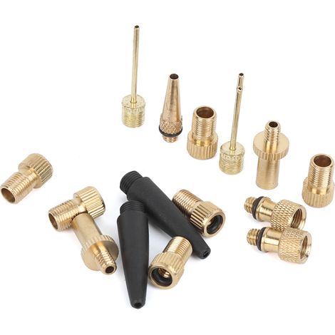 Adaptateur de Valve Presta pour Pompe à Vélo, Accessoire de Gonflage pour Pneu de Bicyclette (1/5)