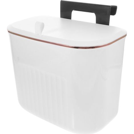 suspendue en plastique blanc avec couvercle pour portes de (1/5)