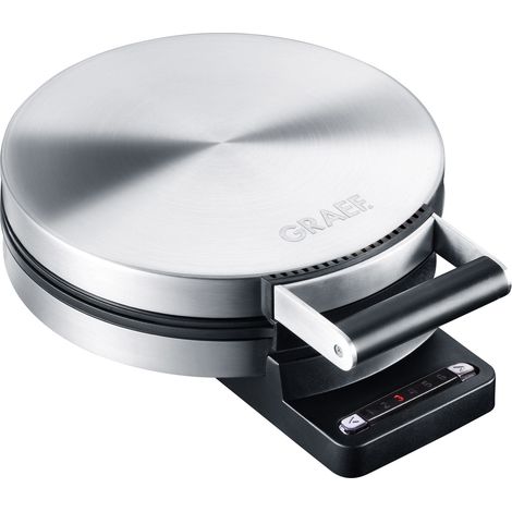 Graef HE80 Gaufrier rabattable acier inoxydable