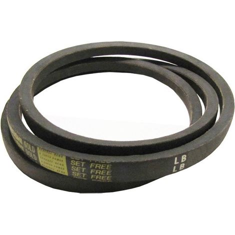 Courroie PTO pour tracteur tondeuse Shibaura – Longueur 1065 mm – Largeur 9.5 mm – Courroie d'origine pour embrayage de coupe