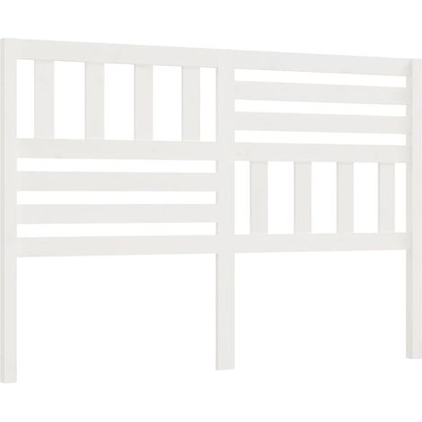 Maison Exclusive - Kopfteil Weiß 166x4x100 cm Massivholz Kiefer