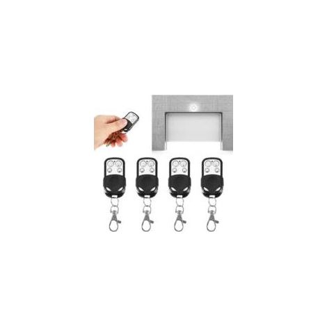 4 PCS Télécommande Universelle de Clonage Électrique pour Ouvreporte de Garage - Ensemble de 4 Pièces.- (1/4)