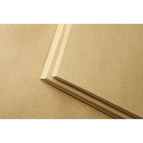 Rouleau Papier Kraft - 25 m x 1 m - 70 g/m² - Recto Verso Naturel - Pour Emballage Et Dessin Sec - 1 Pièce