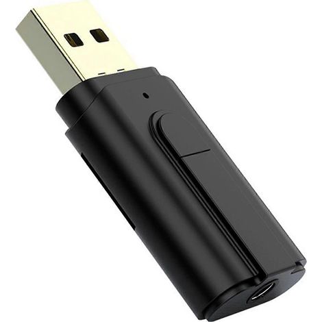 2-in-1-Audio-Empfänger-Sender, kabellos, USB, Bluetooth-kompatibel, 5.0-Adapter (1/5)