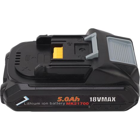 Batterie d'outil électrique 5.0Ah avec affichage de puissance, remplacement compatible 18V pour BL1815, BL1810, BL1820 (1/5)