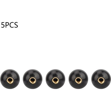 5pcs BM1032 Built in Copper Screw Nut Round Bakelite Ball Knob Handle