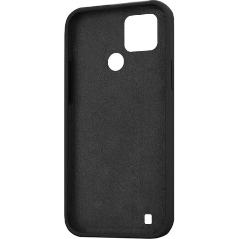 Funda para Realme C21Y / C25Y, Silicona Lite, Negra (1/4)