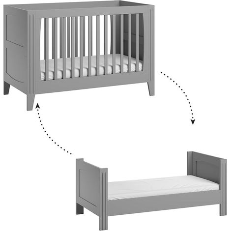 Lettino evolutivo Vox Milenne Grigio (1/5)