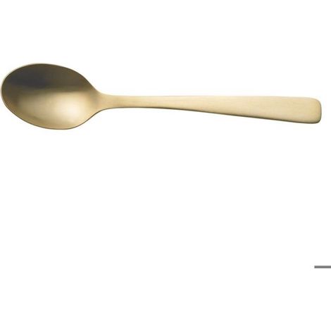 Cuillère à café monobloc Jet doré (lot de 6) - Jean Dubost (1/4)