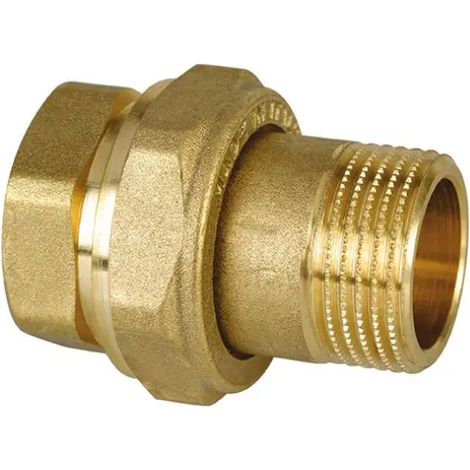 RACCORDO DIRITTO GIALLO 3 PEZZI 1/2"