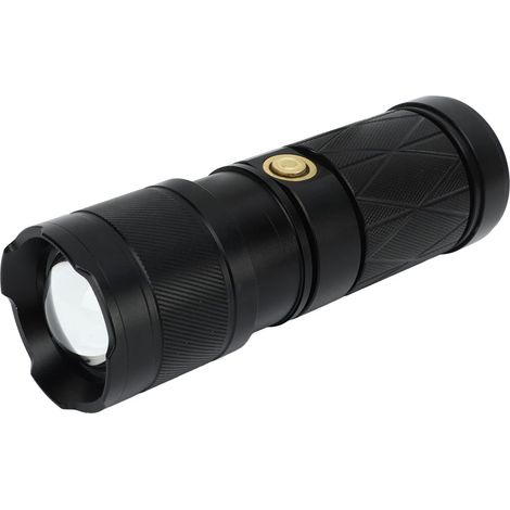 Yctze Mini Lampe de Poche LED, Torche Télescopique Rechargeable (1/5)