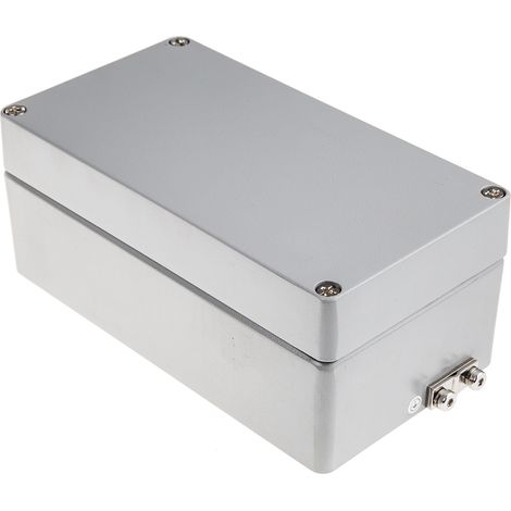 Boîtier RS PRO en Aluminium, 81 x 220 x 120mm IP66 ( Prix pour 1 ) (1/3)