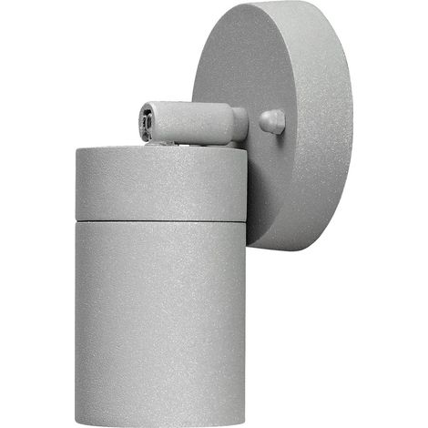Applique murale extérieure réglable GU10 Max en aluminium IP44 Gris clair 7 W (1/5)