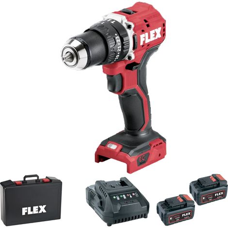 Taladro atornillador de impacto Flex PD 2G EC LD 55 TC 18V 5Ah (1/4)
