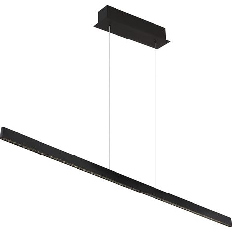 Globo - lámpara colgante - Dentsy - negro - metal - gran lámpara