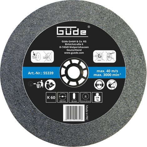 Güde Schleifscheiben (125 bis 250 mm) versch Körnungen Doppelschleifer Schleifer