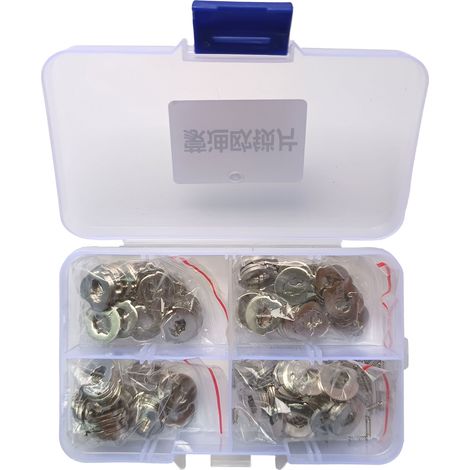 Suitable for Mondeo car lock plates, Transit lock plates, lock cylinder accessories, silver lock plates (1/4)