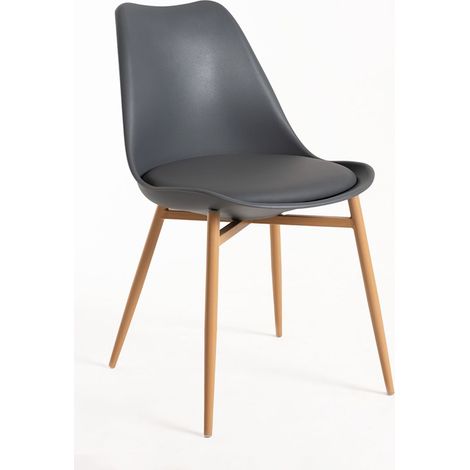 Sillas Comedor - Silla Raler - Gris oscuro (1/5)
