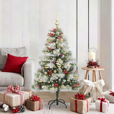 Árbol de Navidad artificial verde y 150 cm