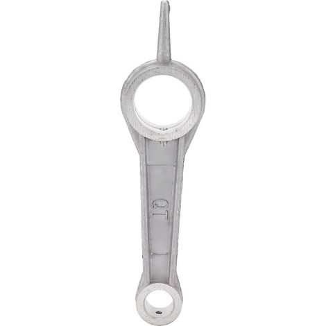 Accessoires pour piston de compresseur d'air : bielle, vilebrequin, piston à double orifice en aluminium moulé, 12x23x85 (1/4)