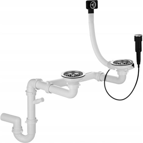 SIPHON AUTOMATIQUE MURAL 2 COMPARTIMENTS PUSH UP (1/2)
