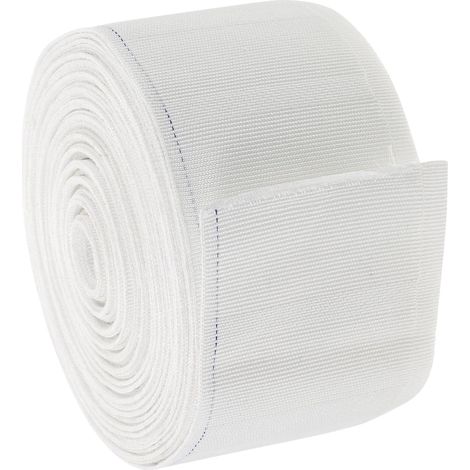 Ruban de Draperie Plissé en Coton Blanc, Bande de Renfort Épaisse et Simple à Installer pour Rideaux Romains et Rideaux de Porte, Décoration Maison (1/5)
