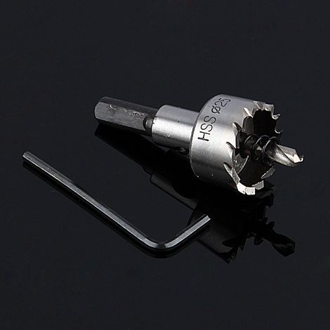 25mm Stainless Steel Drill Bit Heavy Duty Metal Hole Saw Cutting Tool (1/5)