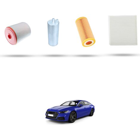 Kit Tagliando 4 filtri compatibile con Audi A7 (4K) S7 TDI 257kw dal 2019 (1/5)