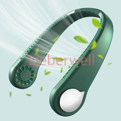 Ventilateur de cou sans lame , VETOBIOL , Flux d'air à 360° , Silencieux , Sans lame , Rechargeable USB (1/5)