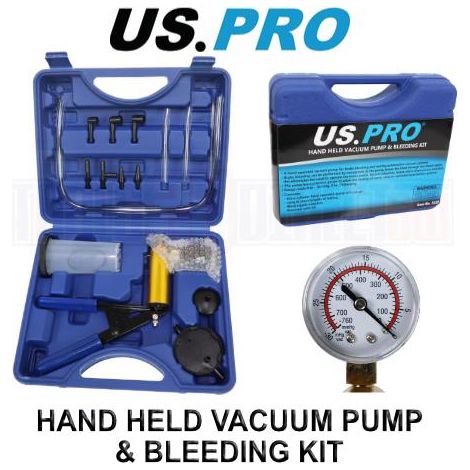 US PRO Brake Bleeder Clutch Vacuum Type Fluid Bleeding Kit Bike Car 5325 (1/4)