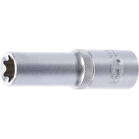 Douille pour Clé Profil E Longue 12,5 mm (1/2) E16 - Précision et Durabilité, Acier, Zones Difficiles - D-Work
