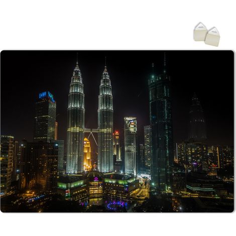 KUALA LUMPUR - POSTER in PVC da 3mm - Misura: 70x100 cm