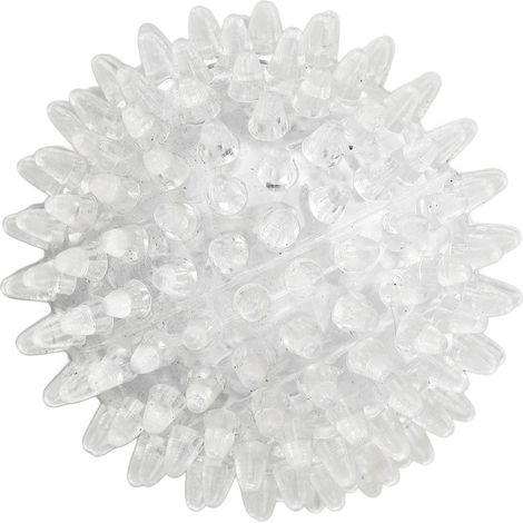 Balle d'exercice pour les mains de 7,6 cm de diamètre, creuse et souple, pour la récupération et le renforcement des doigts. (1/5)