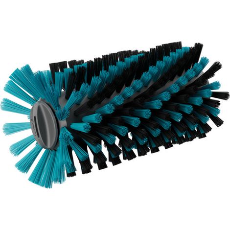 GARDENA Repuesto cepillo cilíndrico para cepillo limpiador AquaBrush 18V POWER FOR ALL, para la limpieza de superficies duras como la piedra o el suelo, compatible con máquinas 14841, 14842 (14849-20) (1/5)