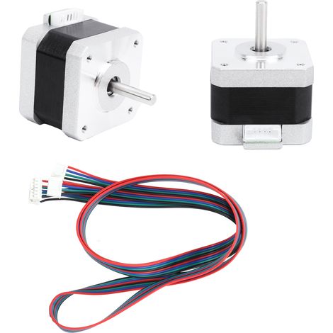 42 NEMA17 1,8° 2-Phasen-Schrittmotor 1,2 A 0,3 Nm Drehmoment, Bauteil für 3D-Drucker und CNC-Graviermaschinen (1/5)