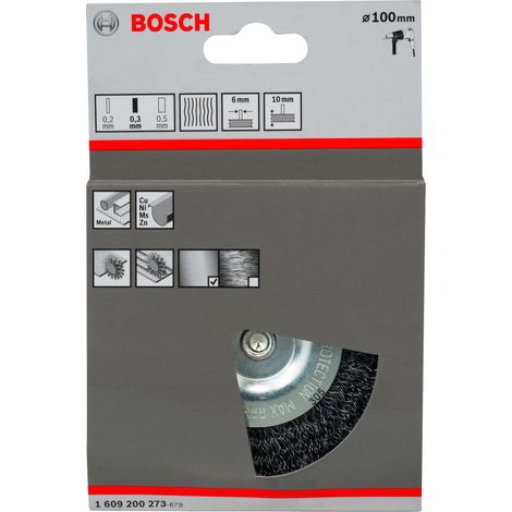 BOSCH  CEPILLO ALAMBRE ONDULA DISCO 100MM