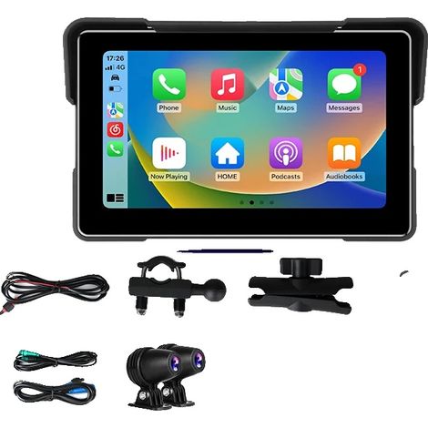Navigation GPS pour moto, Design étanche, Connectivité sans fil, MT-06 DVR (1/2)
