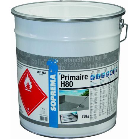 Primaire Alsan étanchéité liquide H80 SOPREMA - bidon de 20kg - 31607