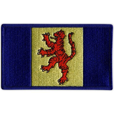 Bandera de Fenland, The Fens - Parche termoadhesivo - Parche/insignia/emblema bordado