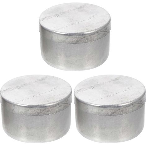 3-teiliges Set Bodenwägehalter, Experimentelle Wägeschalen, Probenwägegläser-5.5X5.5X3.5CM