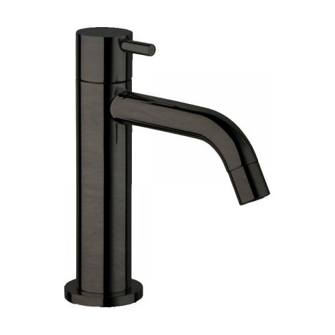 Robinet Lave Mains Eau Froide Chromé Noir Brossé - TV24075 CRISTINA ONDYNA