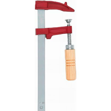 Serre-joint modèle M - 25 cm - manche bois - PIHER - 02025