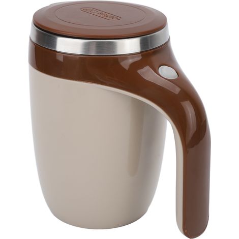 Tasse de Voyage Magnétique pour Café et Lait avec Mélangeur Automatique en Acier Inoxydable (1/5)
