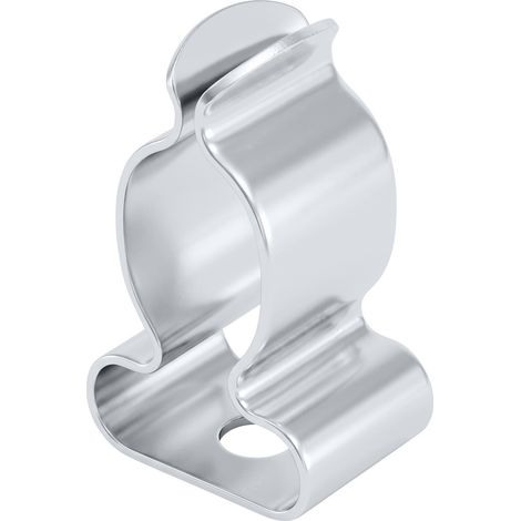 TRU COMPONENTS  EMV-Kabelhalteklammer  Montageloch-Durchmesser 3.2 mm Klemm-Ø (max.) 11 mm Plattenst (1/4)