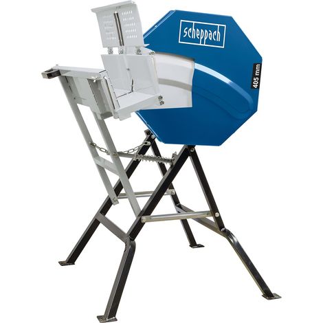 Wippkreissäge HS410 Scheppach Brennholzsäge Wippsäge 2200W Leistung 230V Anschluss ØSägeblatt 405 mm Holzlänge 300-1000 mm Schnitt Ø 140 mm inkl. Anschlag & patentierter Schutzklappe (1/10)