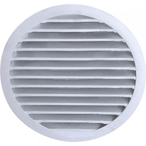 grille ronde aluminium diamètre 230mm